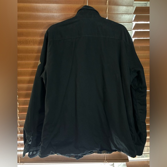 Men’s EDDIE BAUER BUTTON UP JACKET WITH FLANNEL INTERIOR - Picture 2 of 13